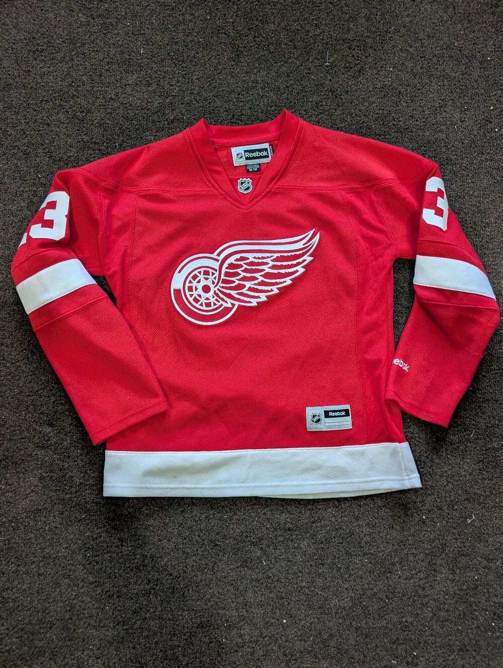Detroit Red Wings Jersey Reebok Datsyuk Women Sz Medium